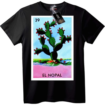 NOONEBRAND Тениска Кактус El Nopal - XS, White