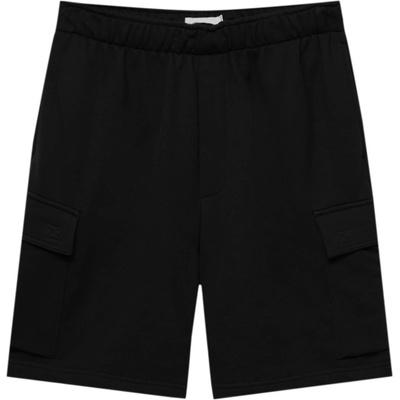 Pull&Bear Карго панталон черно, размер XL