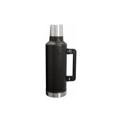 STANLEY 1913 Classic Legendary Thermos Bottle 2.3L - Thermos Keeps Hot or Cold for 48 Hours - Stainless Steel Thermos Flask - BPA Free - Dishwasher Safe - Matte Black - 10-07935-045