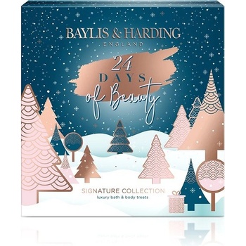 Baylis & Harding Adventný kalendár so starostlivosťou o telo 24 prekvapení