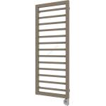 Vertaduro - Радиатор за баня ADEL с термостат, 600W, 128x50 см, таупе (VR0083)