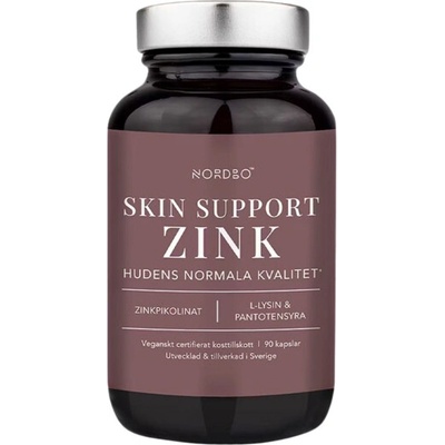 Nordbo Zink Skin Support 90 kapsúl