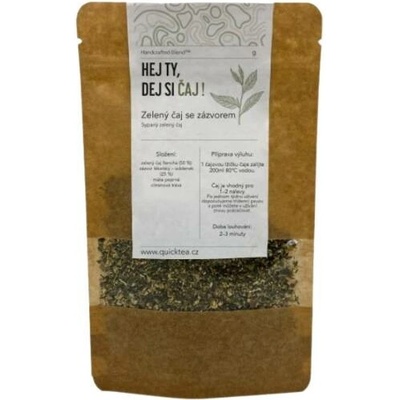 QuickTea Zelený čaj se zázvorem zelený čaj 50 g