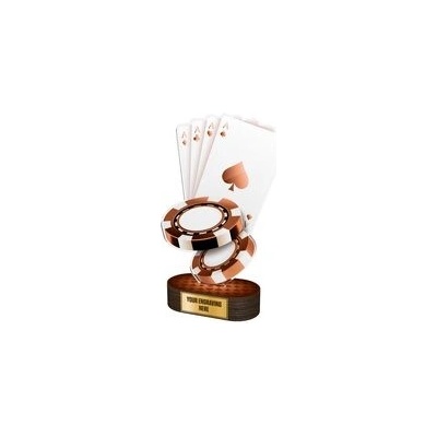 Poháry Bauer Akrylátová trofej TLR2023230 Karty