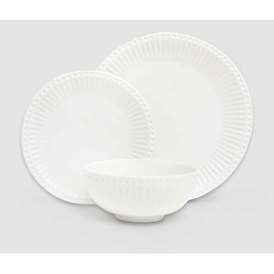 Bonami súprava bieleho porcelánového riadu Essentials Purita 6 ks