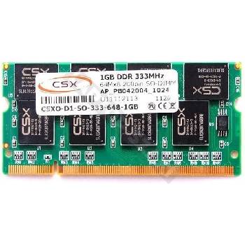 CSX 1GB DDR 333MHz CSXO-D1-SO-333-648-1GB