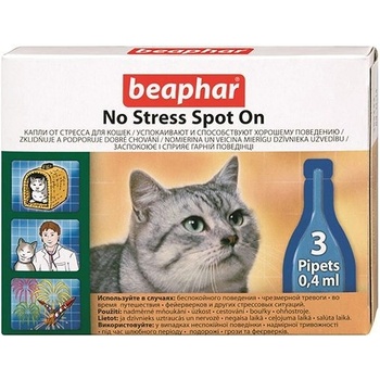 Beaphar antistresové pipety pre mačky 3 ks