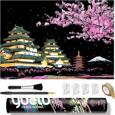 Veľký škrabací obrázok Japonsko