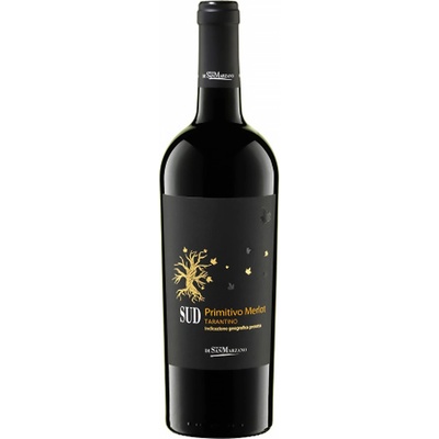 San Marzano Sud Primitivo Merlot červené 2021 13,5% 0,75 l (čistá fľaša)