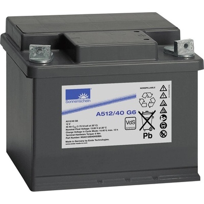 GNB Sonnenschein A512/40 G6 NGA5120040HS0BA 12 V 40 Ah