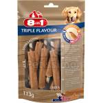8in1 Triple Flavour Ribs - Лакомство за кучета, тройно ароматни ребра 113 г