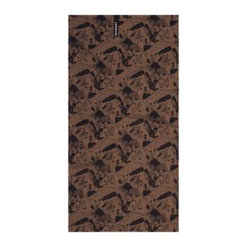 Mammut Neck Gaiter Climbing Scene dark sand-black