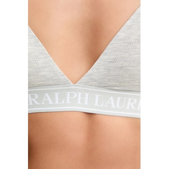 Ralph Lauren Сутиен Polo Ralph Lauren в сиво с изчистен дизайн 4P0211 (4P0211)