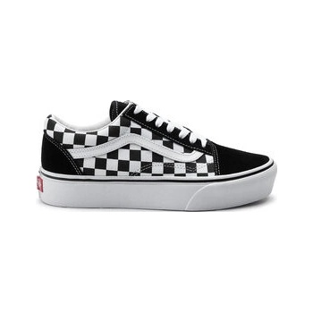 Vans Old Skool Platform Checkerboard/black/True white