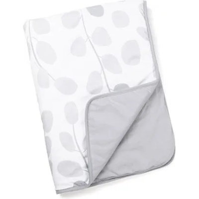 Doomoo Памучно одеяло Doomoo Dream, Leaves Grey, 75 x 100 cm (DS32)