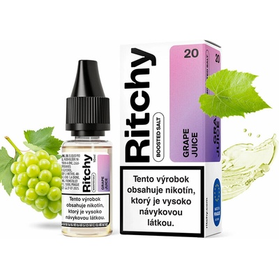 Ritchy Salt Grape Juice 10 ml 20 mg