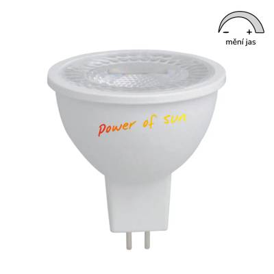 euroLighting Plnospektrální LED žárovka euroLighting GU5,3 6W 2700K