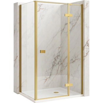 Rea Душ кабина Rea Atlas 120x100 Brush Gold (KPL-K4577)