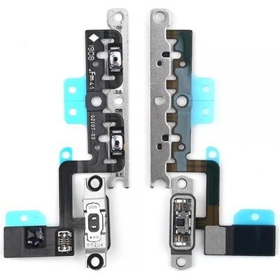 Flex kabel tlačítka hlasitosti + kovová destička iPhone 11 IPH0590