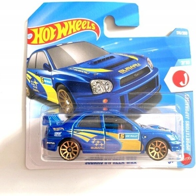 ΩAuto Hot Wheels Modré Subaru 1:64