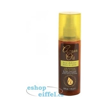 XPel Argan Oil Hydrating Nourishing Cleansing sprej pre tepelnú úpravu vlasov (Nourishes and Moisturises Leaving Hair Shiny, Smooth and Healthy) 150 ml