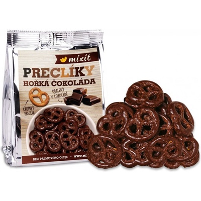 Mixit Preclíky do kapsy Hořká čokoláda 70 g – Zboží Dáma