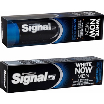 Signal White Men SuperPure zubní pasta 75 ml