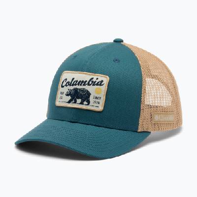 Шапка с козирка Columbia Mesh Snap Back everblue/pnw bear