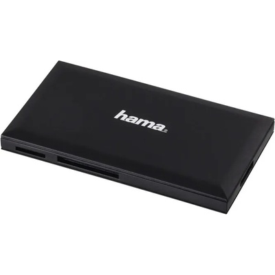 Hama Четец за карти Hama Multi-Card Reader, USB 3.0, SD/SDHC/SDXC, microSD/microSDHC/microSDXC, CF, MS/MS Duo/MS PRO Duo/MS PRO Duo HG, черен