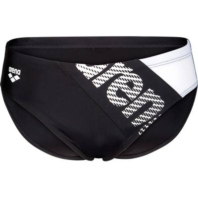 arena Мъжки бански слипове Arena Stripeflow Swim Briefs - Black / Black / White - размер 7 (DE) (050-2244-0115)