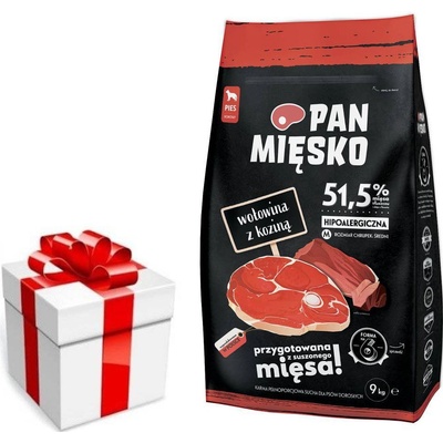 Pan Miesko Hovädzie s kozím pre stredné plemená 9 kg