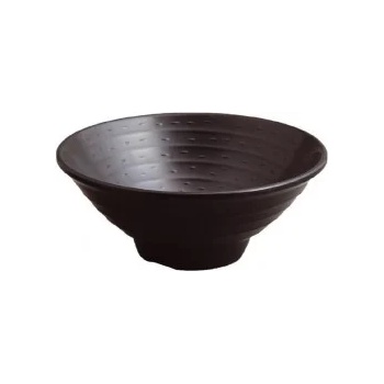 Image 1 of Horecano - Меламинова купа за нудълс ф17см 850мл черна SHIBUI-(205707BK) (0194410)