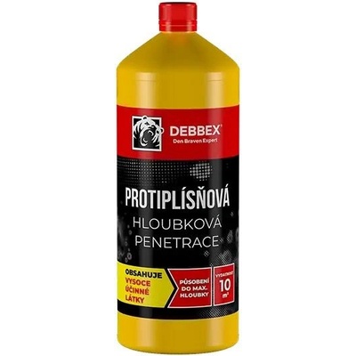 Protiplísňová hloubková penetrace 1 l láhev mléčně bílá