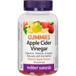 Webber Naturals Apple Cider Vinegar Gummies - Ябълков оцет гъмис - Антиоксидантна защита и бърз метаболизъм, 90 желирани таблетки Webber Naturals (3086 WN)