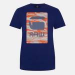 G Star Тениска G Star Camo Box Graphic T-Shirt - Ballpen Blue