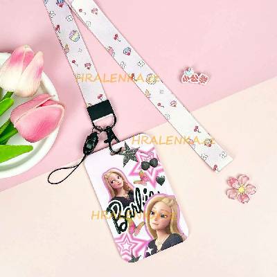 Šňůrka na krk 23472 s cedulkou na ID karty Barbie