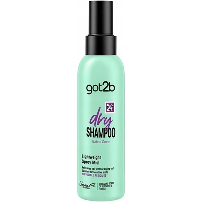Got2b Extra Care suchý šampon pro všechny barvy vlasů 150 ml