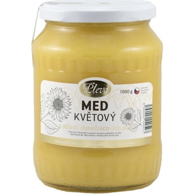 Pleva Med slunečnicový pastovaný 1 kg