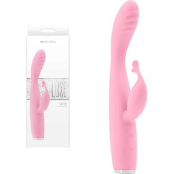 Image 1 of G-SPOT вибратор с клитор стимулатор, 18, 8см. - Luxe Skye Pink (NSTOYS0850)