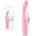 G-SPOT вибратор с клитор стимулатор, 18, 8см. - Luxe Skye Pink (NSTOYS0850)