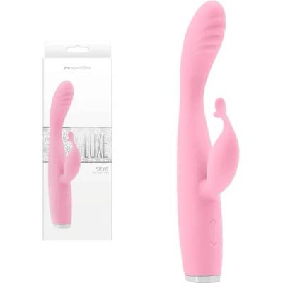 G-SPOT вибратор с клитор стимулатор, 18, 8см. - Luxe Skye Pink (NSTOYS0850)