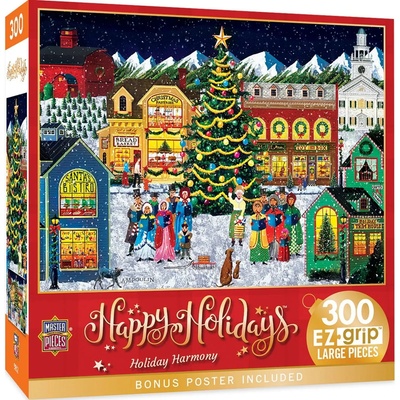 Masterpieces - Puzzle Holiday: Holiday Harmony - 300 piese