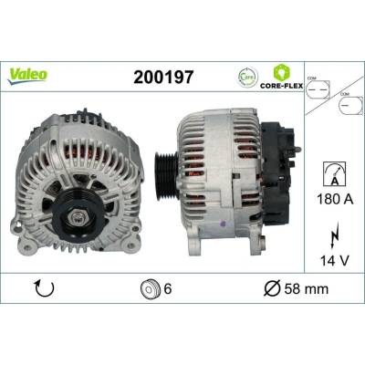 Alternátor VALEO 200197