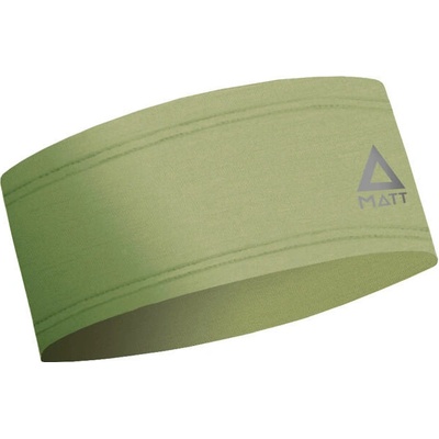 Matt Merino headband apple green
