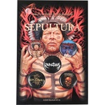 RAZAMATAZ Значки sepultura - roots - razamataz - bb131
