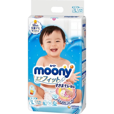 Moony Air Fit L pro 9-14 kg 48 ks