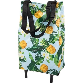 Verk 24135 Nákupná taška na kolieskach, ananás modrá