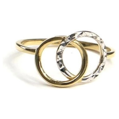 Pattic prsten z dvoubarevného zlata ARP645201