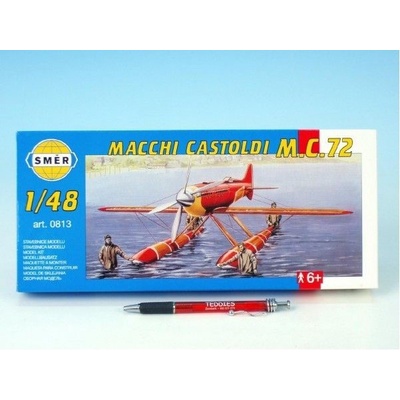 Směr Model Macchi Castoldi M.C.72 17 5x19cm v krabici 31x13 5x3 5cm 1:48