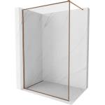 Mexen Kioto-F душ-преграда Walk-in с рамка 105 x 202 cm, прозрачно 8 mm, розово злато - 800-105-104-60-00 (800-105-104-60-00)